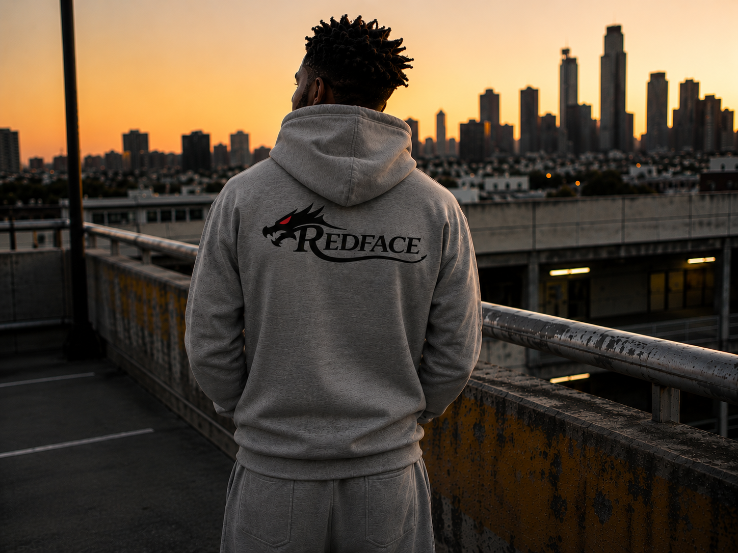 REDFACE Inferno Hoodie - Back Edition